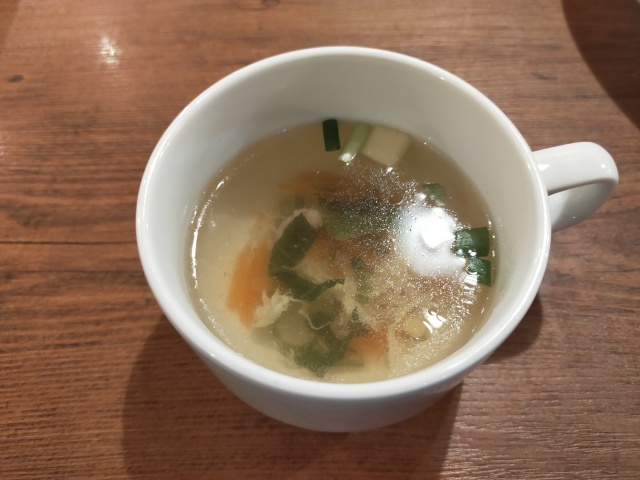 ランチセットのスープ