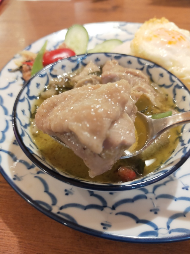 グリーンカレーの具